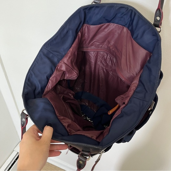 MZ Wallace Large Navy Handbag *Flawed* - Picture 7 of 11
